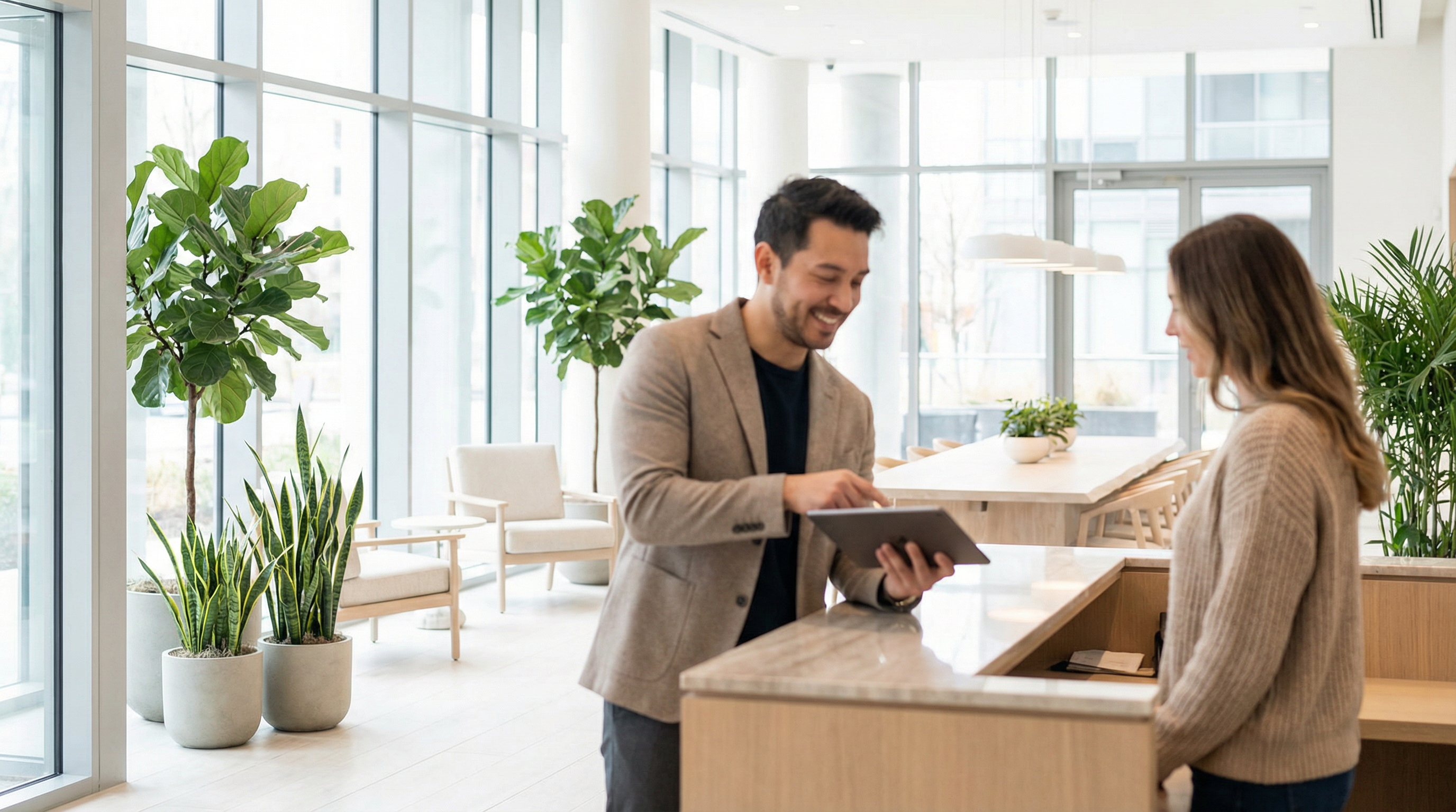 Condomínio moderno e acolhedor